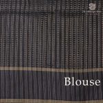 Semi Tussar Fancy Sarees - Black SASMS36042 - Image 3