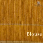 Semi Tussar Fancy Sarees - Dark Yellow SASMS36045 - Image 3