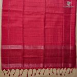 Semi Tussar Fancy Sarees - Dark Majenta Pink SASMS36046