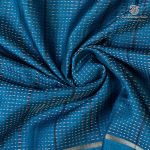 Semi Tussar Fancy Sarees - Teal Blue SASMS36047 - Image 2