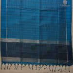 Semi Tussar Fancy Sarees - Teal Blue SASMS36047