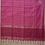 Semi Tussar Fancy Sarees - Old Mauve Pink SASMS36048