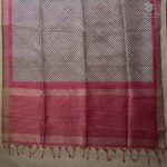 Semi Tussar Fancy Sarees - Beige SASMS36052