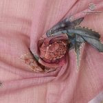 Fancy Linen Sarees - Light Pink SASMS36054 - Image 2