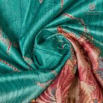 Fancy Saree - Green SASMS36070 - Image 2