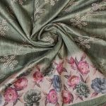 Fancy Saree - Green SASMS36086 - Image 2