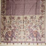 Fancy Saree - Pinkish Grey SASMS36091