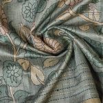 Fancy Saree - Green SASMS360102 - Image 2