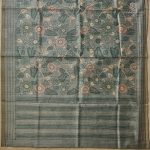 Fancy Saree - Green SASMS360102