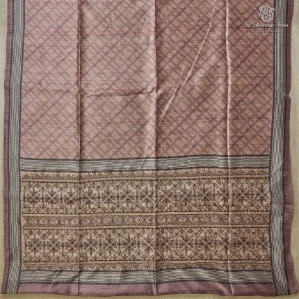 Fancy Saree - Light Orange SASMS360108