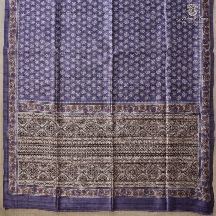 Fancy Saree - Violet SASMS360111