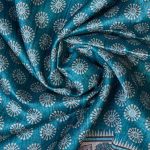 Fancy Saree - Teal SASMS36112 - Image 2