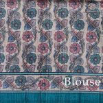 Fancy Saree - Teal SASMS36112 - Image 3