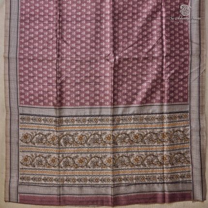 Fancy Saree - Brown SASMS360114