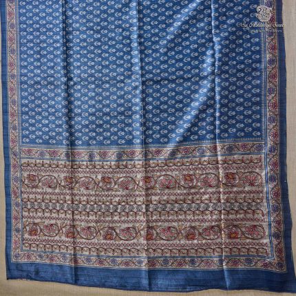 Fancy Saree - Blue SASMS360117