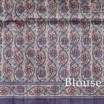 Fancy Saree - Violet SASMS360118 - Image 3