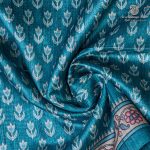 Fancy Saree - Teal SASMS36119 - Image 2