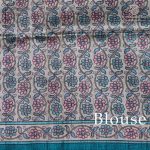 Fancy Saree - Teal SASMS36119 - Image 3