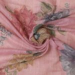Fancy Linen Sarees - Light Pink SASMS36122 - Image 2