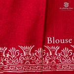 Printed Cotton Sarees - Maroon SASC0036135 - Image 3