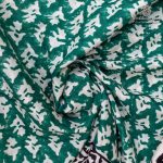 Printed Cotton Sarees - Green SASC0036136 - Image 2