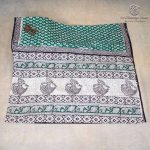 Printed Cotton Sarees - Green SASC0036136