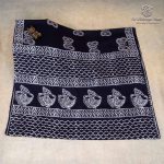 Printed Cotton Sarees - Black SASC0036139