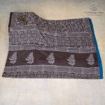 Printed Cotton Sarees - Brownish Grey SASC0036141