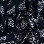 Printed Cotton Sarees - Black SASC0036143 - Image 2