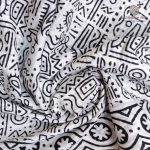 Printed Cotton Sarees - White SASC0036151 - Image 2
