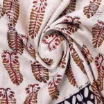 Printed Cotton Sarees - Off White SASC0036153 - Image 2