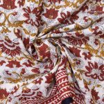 Printed Cotton Sarees - Off White SASC0036156 - Image 2