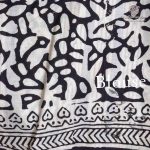Printed Cotton Sarees - Dark Blue SASC0036159 - Image 3