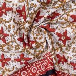 Printed Cotton Sarees - Off White SASC0036160 - Image 2