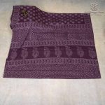 Printed Cotton Sarees - Chocolate Brown SASC0036162