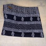 Printed Cotton Sarees - Black SASC0036168