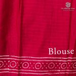 Printed Cotton Sarees - Burgundy SASC0036169 - Image 3