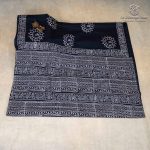 Printed Cotton Sarees - Black SASC0036171