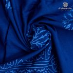 Printed Cotton Sarees - Prussian Blue SASC0036172 - Image 2
