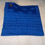 Printed Cotton Sarees - Prussian Blue SASC0036172