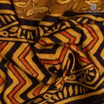 Printed Cotton Sarees - Medium Brown SASC0036179 - Image 2