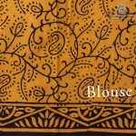 Printed Cotton Sarees - Medium Brown SASC0036179 - Image 3