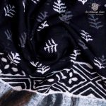 Printed Cotton Sarees - Black SASC0036183 - Image 2