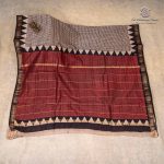 Pure Maheshwari Silk Sarees - Beige SASMS36187