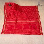 Pure Maheshwari Silk Sarees - Red SASMS36189