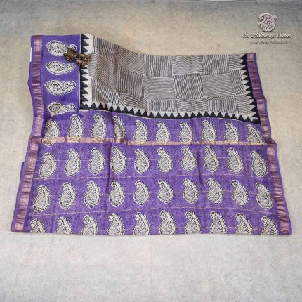 Pure Maheshwari Silk Sarees - Beige SASMS36191