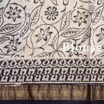 Pure Maheshwari Silk Sarees - Yellow SASMS36192 - Image 3