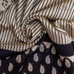 Pure Maheshwari Silk Sarees - Beige SASMS36194 - Image 2