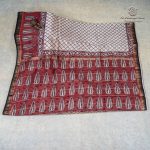 Pure Maheshwari Silk Sarees - Ivory SASMS36195