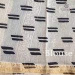 Pure Maheshwari Silk Sarees - Beige SASMS36196 - Image 3